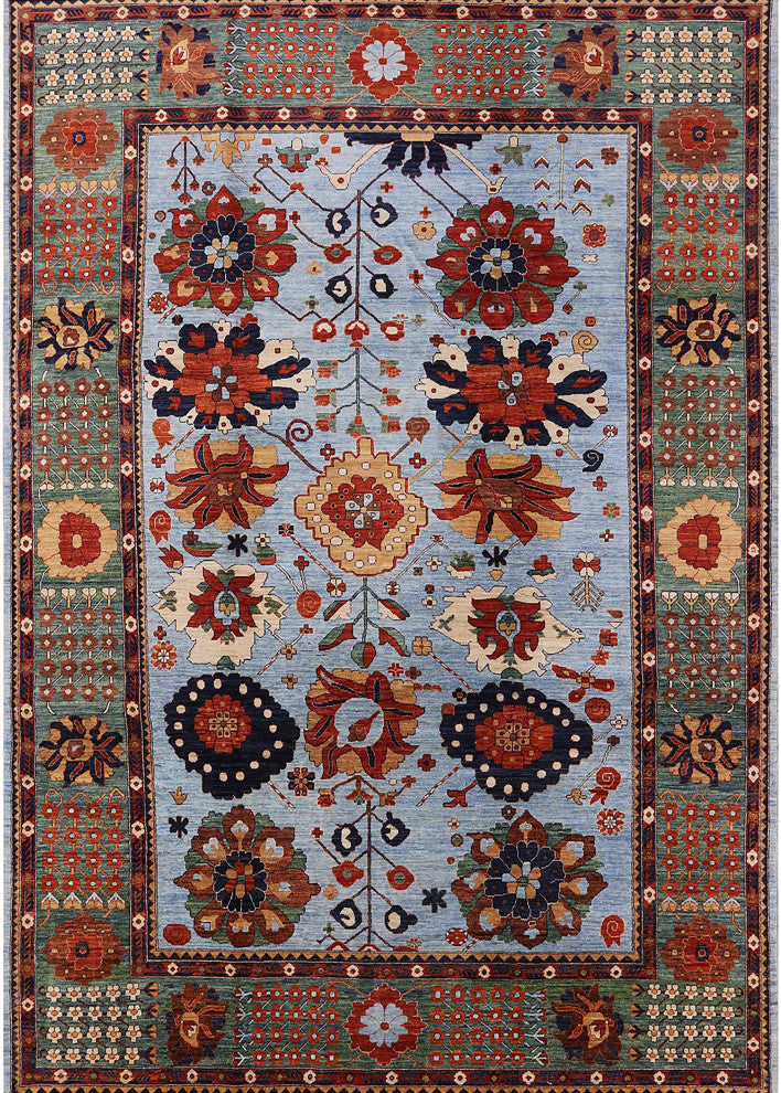 Ahgly Company Indoor Rectangle Mid-Century Modern Area Rugs, 2' x 5'