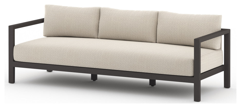 Sonoma Outdoor Sofa-88"-Bronze/Faye Sand