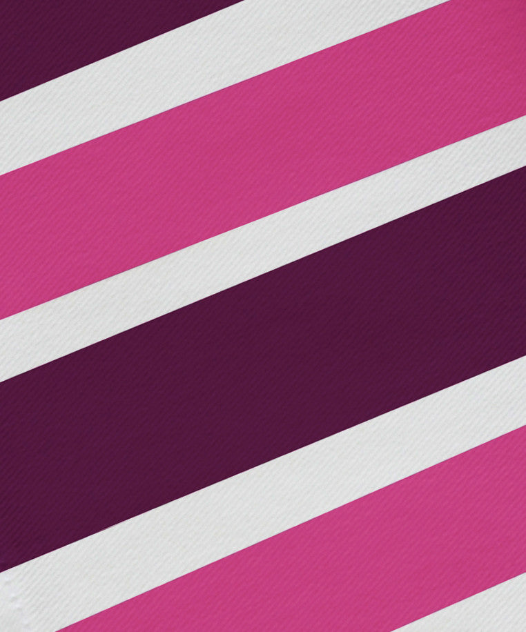 Decorative Holiday Napkin, Set of 4, Stripe, Purple