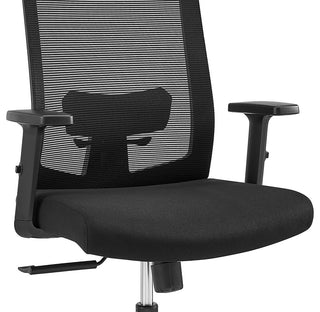 Dahl Office Chair, Black With Black Base