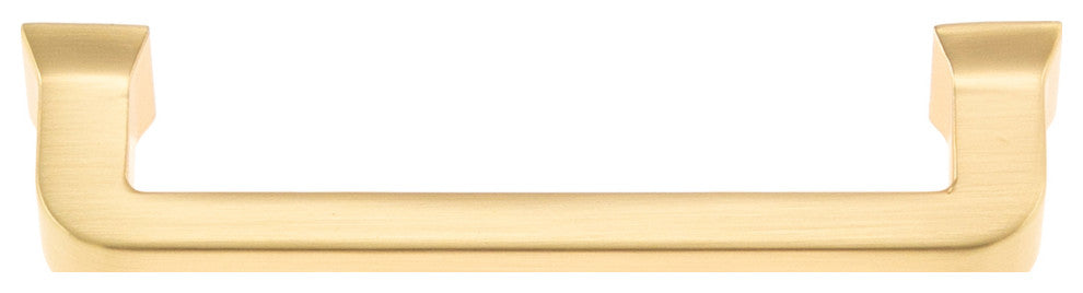 Utopia Alley Zinc Cabinet Pull/Knob, Brushed Brass, 3.75", 1 Pack