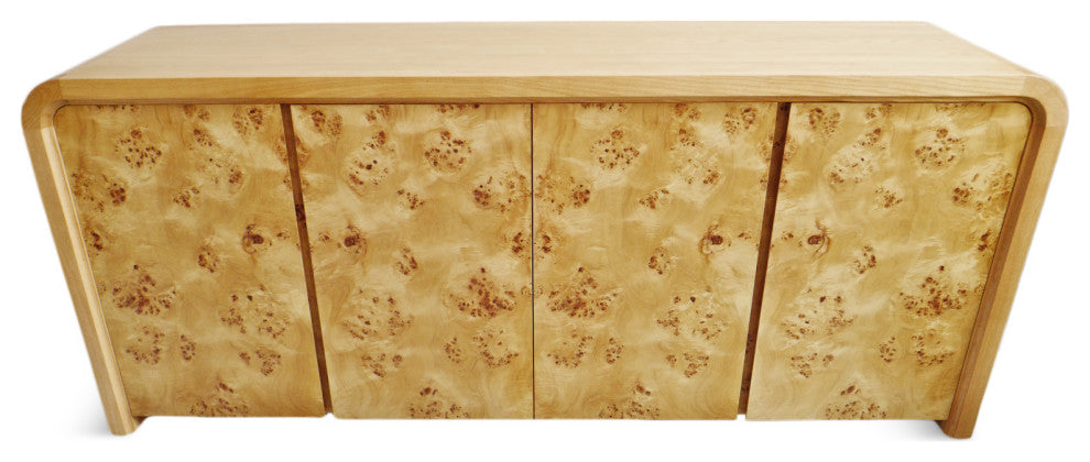 Modern Burl Sideboard