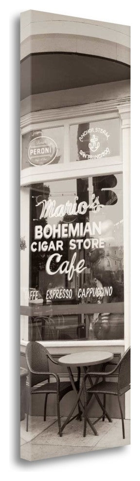 "Mario's Cigar Store Pano - 1" By Alan Blaustein, Gallery Wrap Canvas