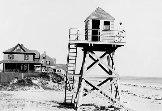 Watch Station Salisbury Beach, Massachusetts- Fine Art Giclee Print 24" x 36"
