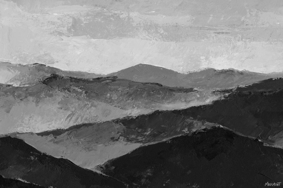 "Climbing My Way" Painting Print on Wrapped Canvas, 24x16