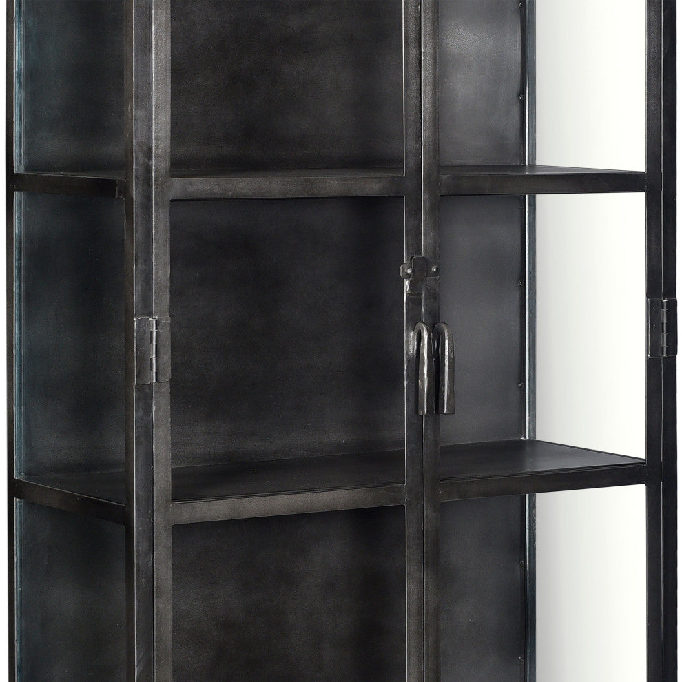 Sophia 84" Tall Cabinet, Black