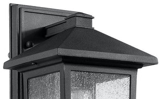 Traditional Small 1 Light Porch lantern in Black