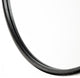 Sylvia Black Metal Frame Oval Mirror, 36" x 24"