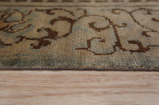 Green Transitional All Over Ningxia Area Rug