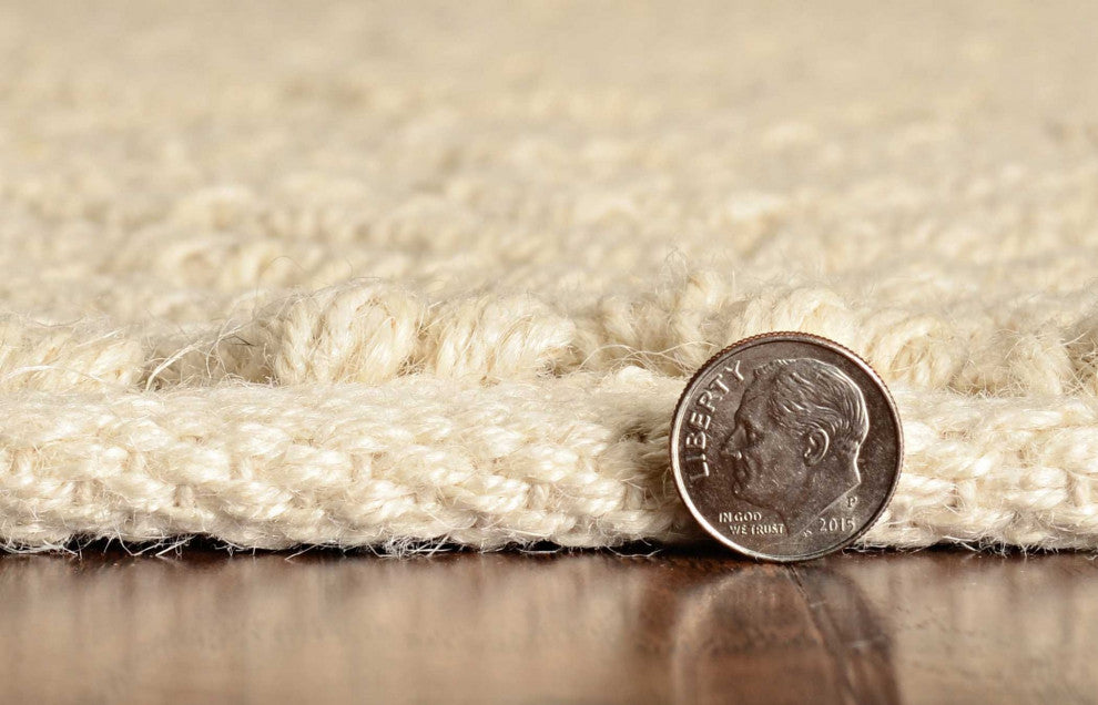 HomeRoots 91" X 91" Teal Polyester or Viscose Rug