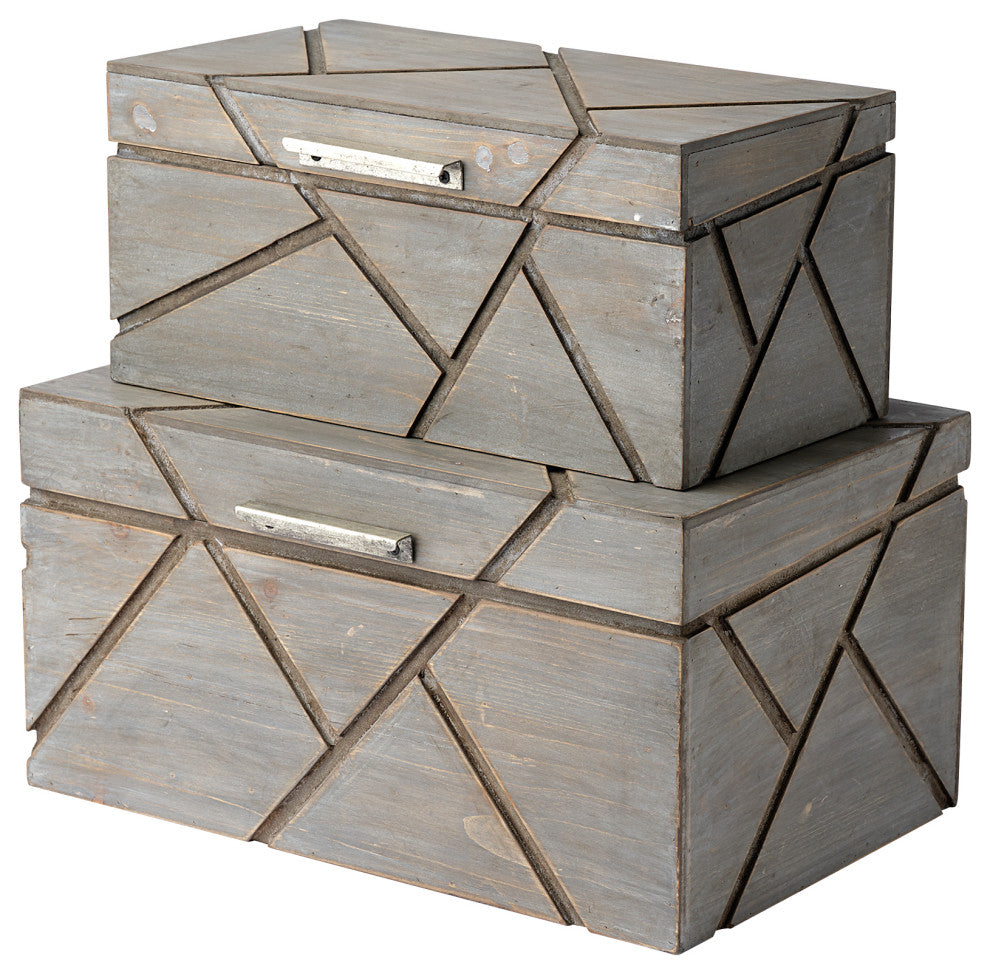 Set of 2 Nesting Jewelery Boxes, Niobe