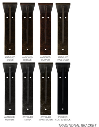 2"W x 14"D x 14"H Traditional Bracket, Steel