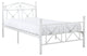 Modern Contemporary Bedroom Bed Frame White
