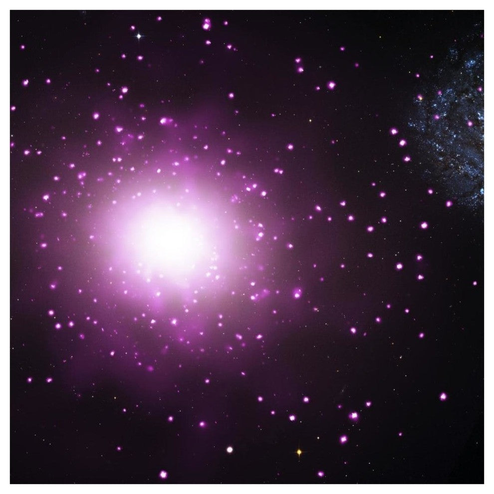 "M60-UCD1 - Ultra-Compact Dwarf Galaxy" Digital Paper Print by NASA, 42"x42"