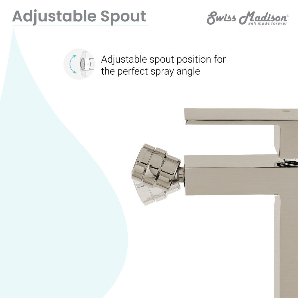Concorde Bidet Faucet, Nickel