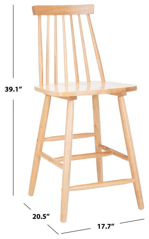 Safavieh Beaufort Counter Stool, Natural