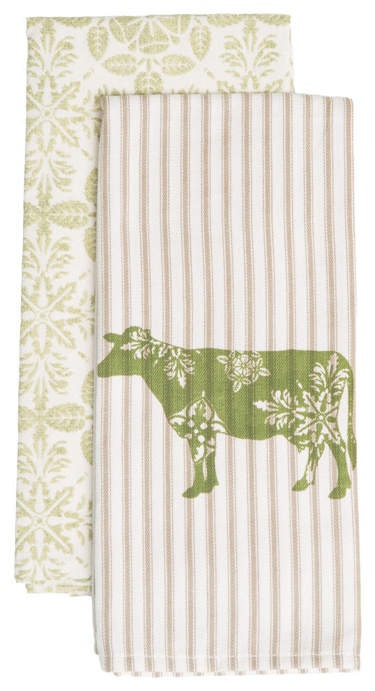 Farmhouse Tea Towel Set/2