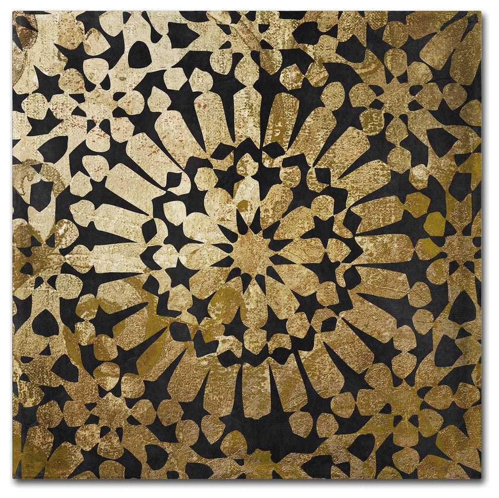 Color Bakery 'Moroccan Gold III' Canvas Art, 35x35