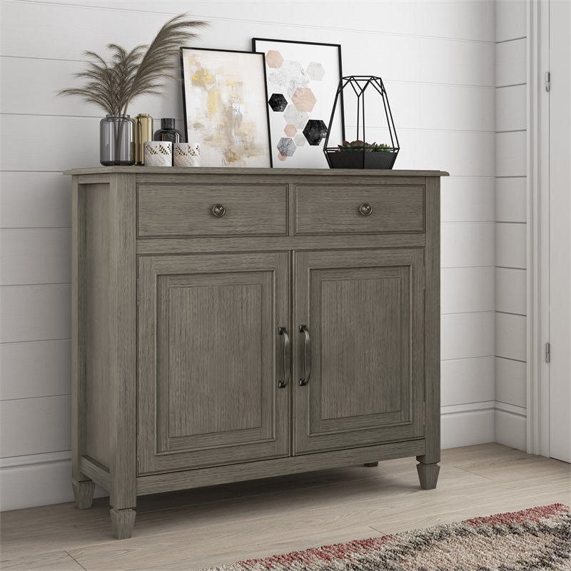 Connaught Entryway Storage Cabinet, Farmhouse Gray