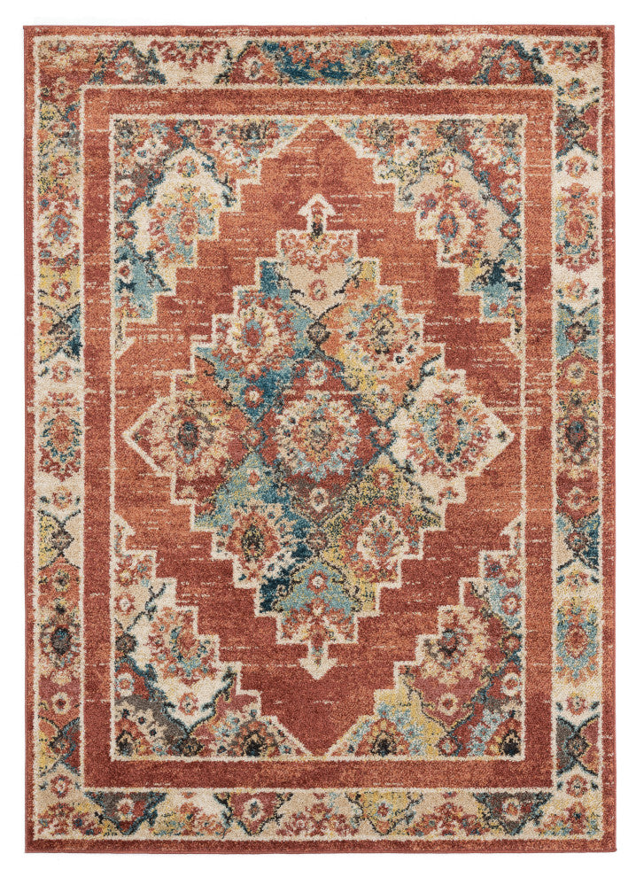 United Weavers Marrakesh Dame Brick Oversize Rug 7'10x10'6