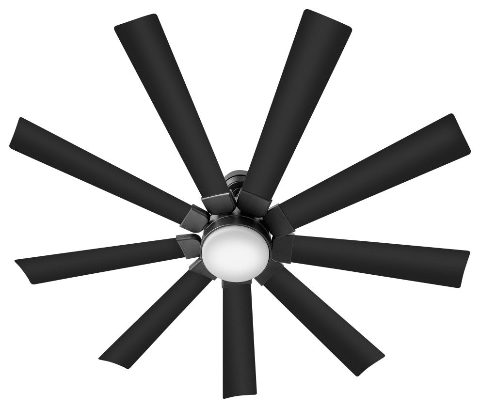 Hinkley Turbine 60" Led Smart Fan, Matte Black