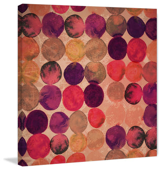 "Circular Mechanisms" Painting Print on Canvas