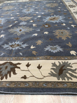 Dk.Gray Traditional Oriental Oushak Area Rug