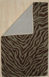Green Transitional Transitional Wiled Tufted Area Rug