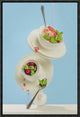 "Cranberry Syrup" Framed Canvas Giclee by Dina Belenko, 13x19"