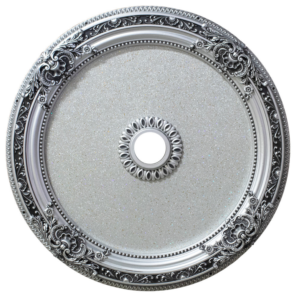 Artistry Lighting, Round 36" Antique Silver Ceiling Medallion (ART90-FZ-054)
