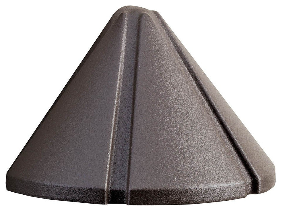 Kichler 15765AZT27R LED Deck Light, Textured Bronze Finish