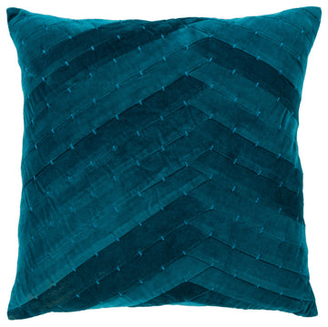 Aviana AVA-001 Pillow Cover, Teal, 18"x18", Pillow Cover Only