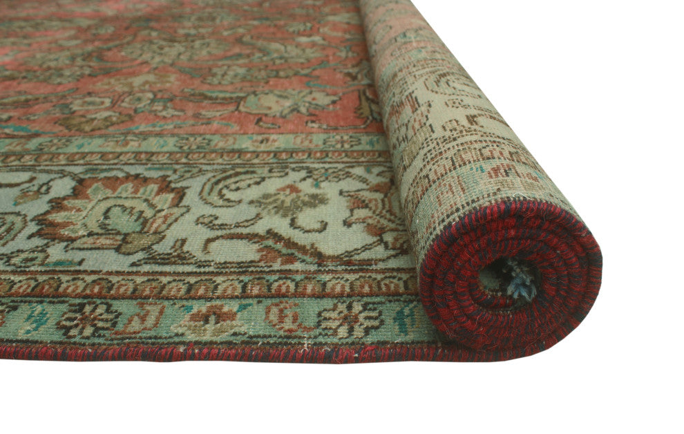 Fine Vintage Distressed Ullock Red Rug