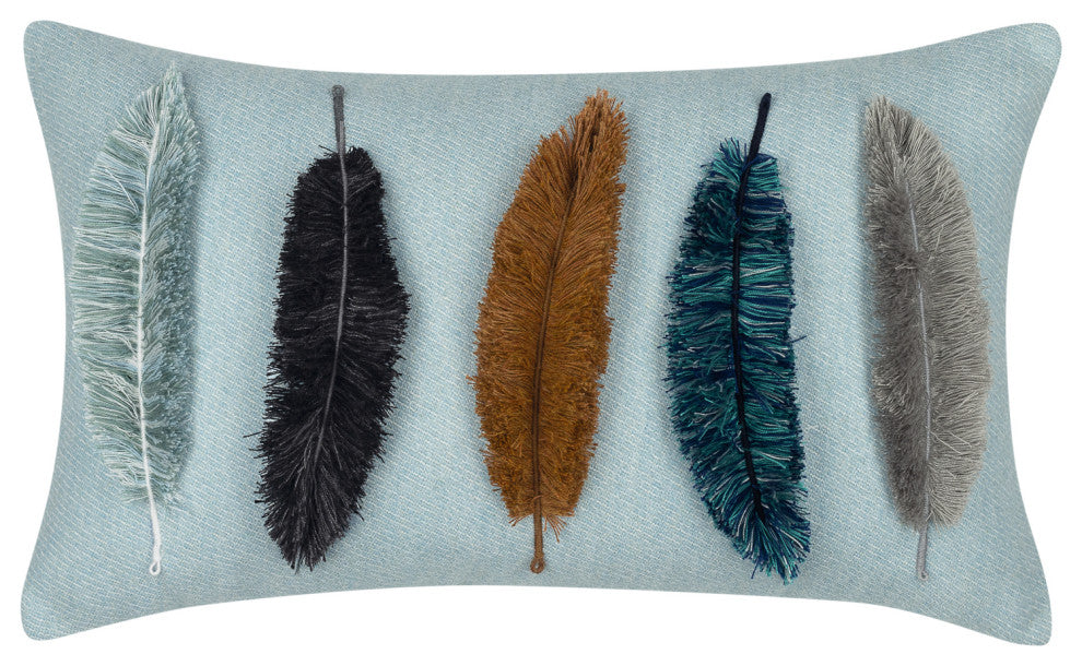 Believe Sky Indoor/Outdoor Performance Pillow, 12"x20"