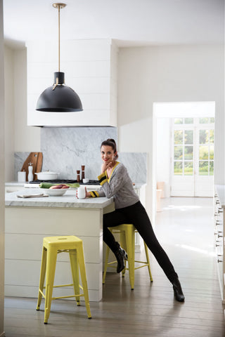 Hinkley Lighting 3483 Argo 1 Light 20"W Pendant - Polished White / Lacquered