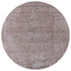 Ahgly Company Indoor Round Mid-Century Modern Area Rugs, 3' Round