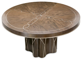 Villa Cherie Round Dining Table - Hazelnut