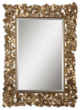 Uttermost Capulin Antique Gold Mirror