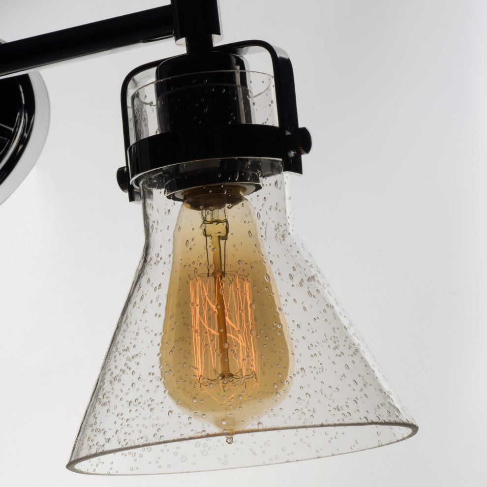 Maxim 26113 Seafarer 24" Seedy Glass Bathroom Light - Oil Rubbed Bronze