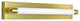 Procyon 24" ETL Certified Integrated LED Bathroom Light Fixture, Antique Brass