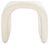 Safavieh Kibo Ottoman, Cream