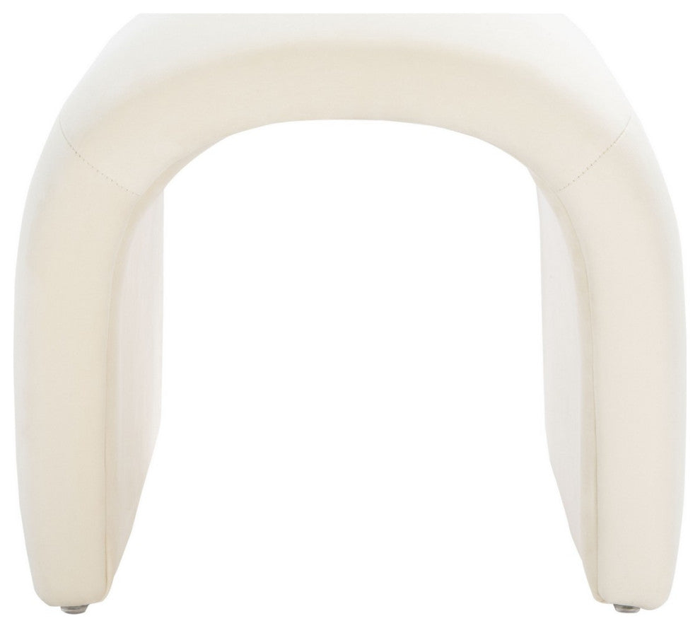 Safavieh Kibo Ottoman, Cream
