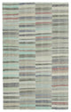 Rug N Carpet - Handmade Anatolian 5' 11'' x 9' 8'' Vintage Patchwork Kilim Rug