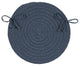 Colonial Mills Chair Pad Boca Raton Lake Blue Chair Pad