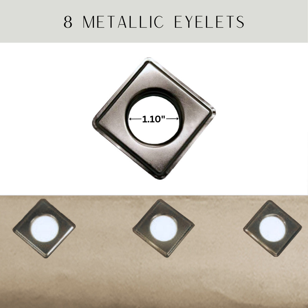 Luxurious Suede Window Curtain - Elegant Soft Texture Drapery, 95x55 Inches, Sand, 1 Panel