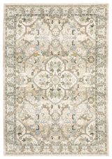Oriental Weavers Sphinx Andorra 9818G Rug, Beige/Ivory, 8'6"x11'7"