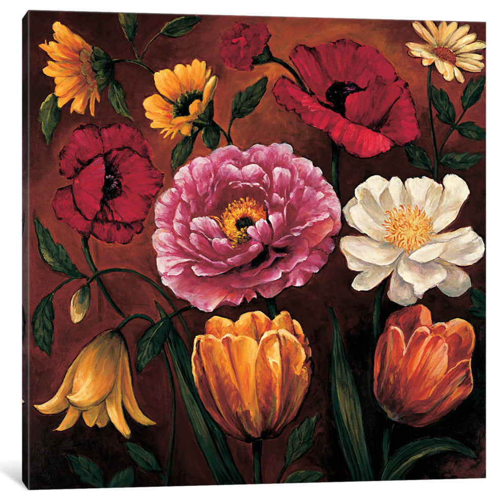 "Abundance I" by Brian Francis, Canvas Print, 18"x18"