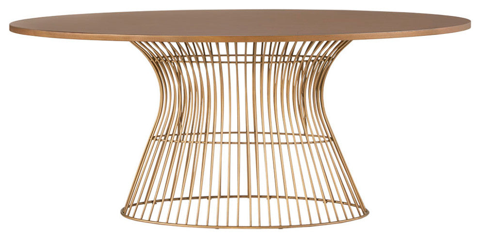 INK+IVY  Mercer Coffee Table, Bronze, Dining Table