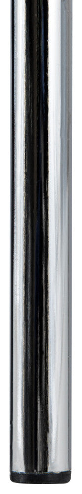 Stackable Plastic Dining Chair with Chrome Legs for Indoor and Outdoor Set of 2, Blue