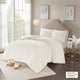 Madison Park Laetitia 3-Piece Tufted Cotton Chenille Medallion Comforter Set